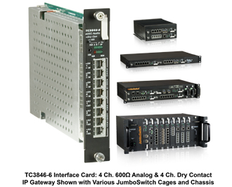 Analog/Dry Contact-over-IP