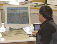 Charles Aycock, Electronic Maintenance Coordinator with the Roseville’s Environmental
Utilities Department