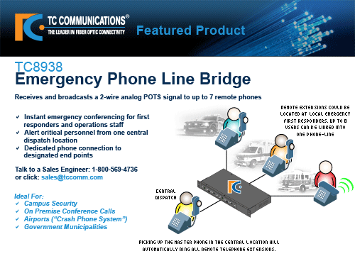 Emergency Phone Line Bridge